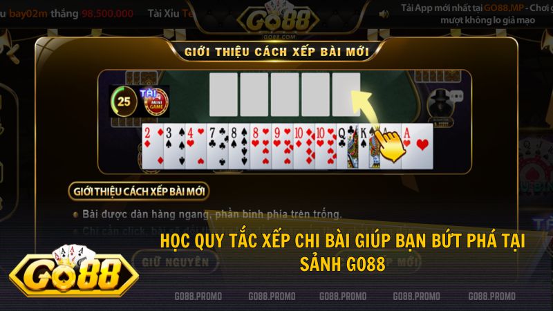 Thực hiện đăng ký Go88 ngay để tham gia những ván cược Mậu Binh đầy kịch tính