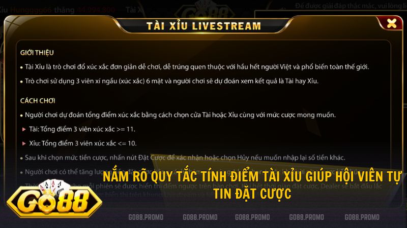 Quy trình vận hành minh bạch tại sảnh Tài Xỉu trực tiếp của nhà cái