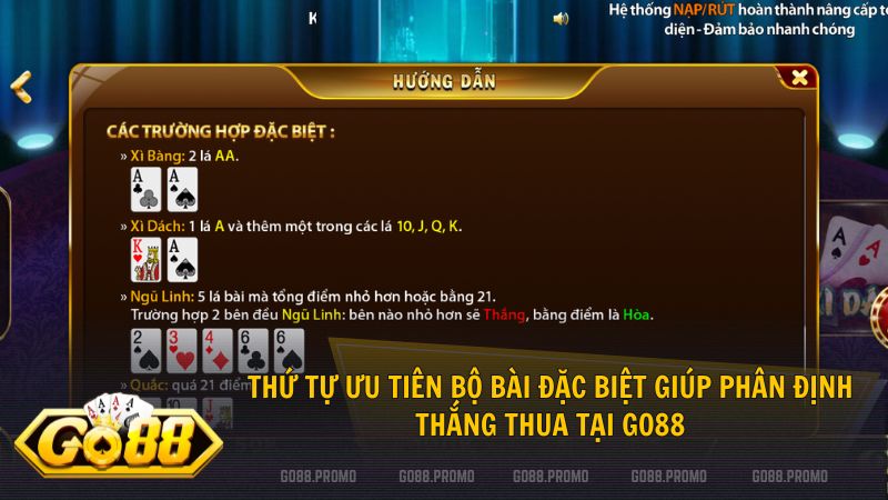 Cơ hội nhân 16 lần tài khoản với tính năng cược tụ phụ tại Xì Dách Go88