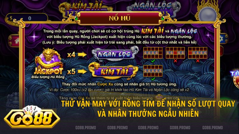 Thể hiện bản lĩnh cá nhân qua việc lựa chọn linh vật Rồng may mắn tại Go88